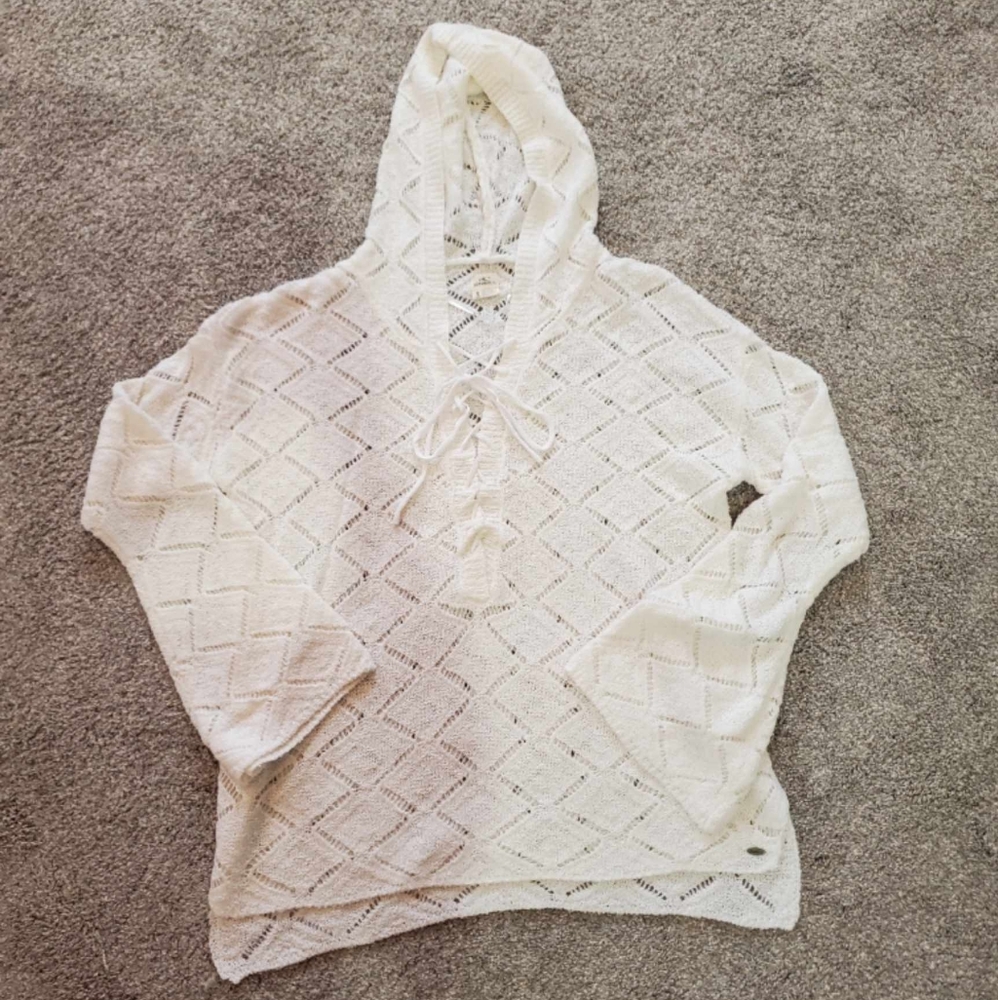 O'Neill Crocheted Sweater